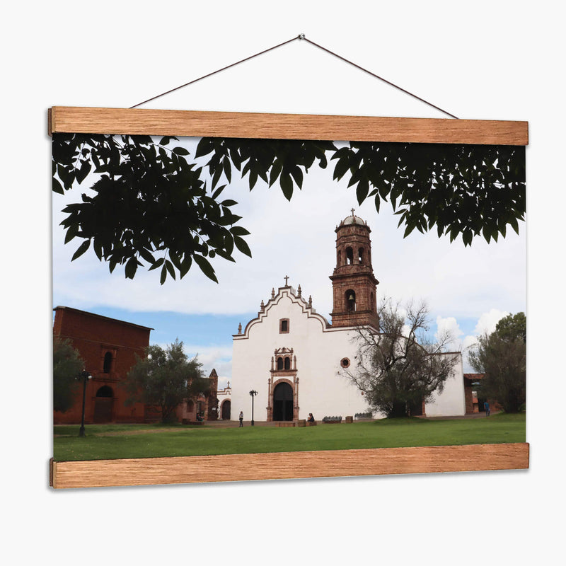 Bella iglesia en Michoacán - Luis Rodrigo Magaña Andrade | Cuadro decorativo de Canvas Lab