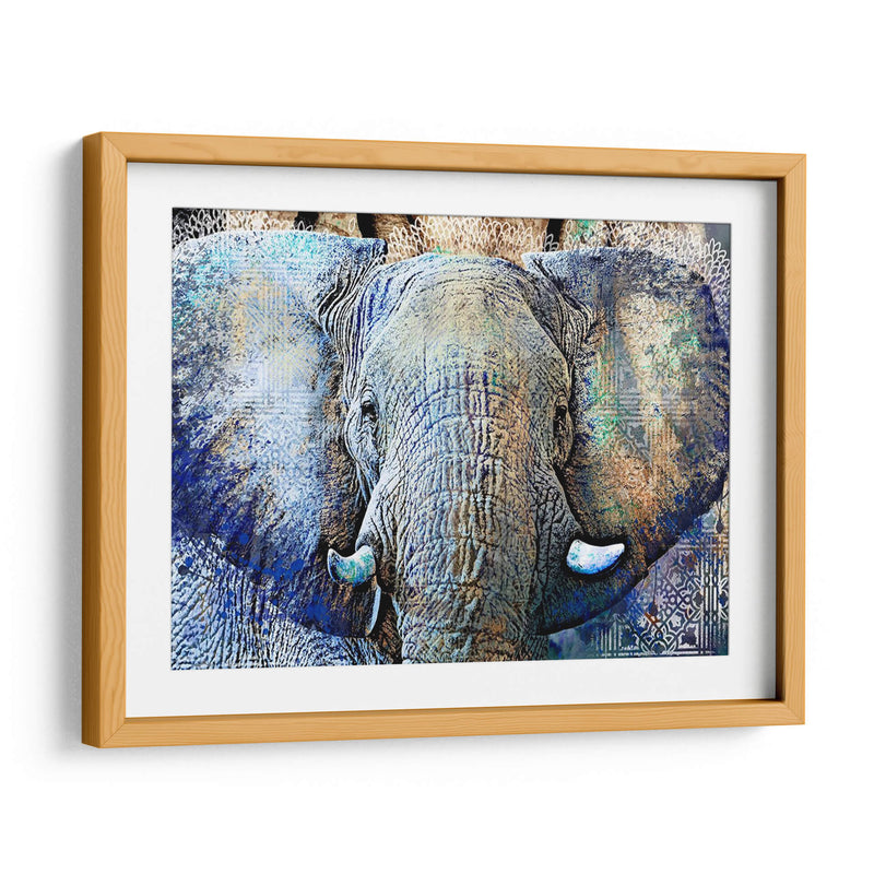 Elefante Púrpura - Surma and Guillen | Cuadro decorativo de Canvas Lab