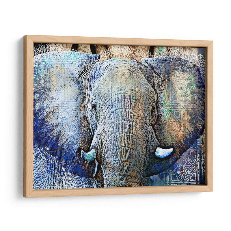 Elefante Púrpura - Surma and Guillen | Cuadro decorativo de Canvas Lab