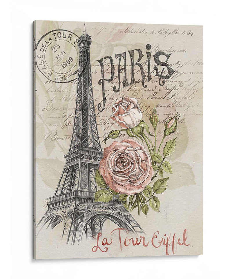Sketchbook De París I - Jennifer Paxton Parker | Cuadro decorativo de Canvas Lab
