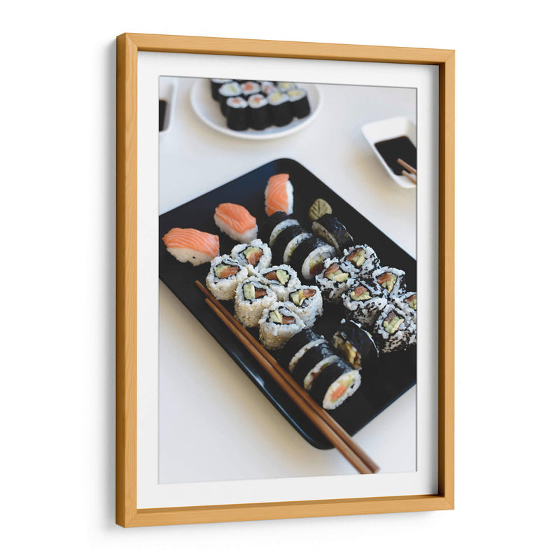 El delicado encanto del sushi | Cuadro decorativo de Canvas Lab