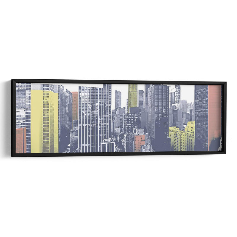 Panorama Pastel Nyc - Jeff Pica | Cuadro decorativo de Canvas Lab