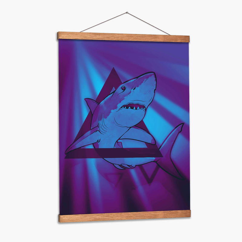 Tiburón - Yorckh | Cuadro decorativo de Canvas Lab