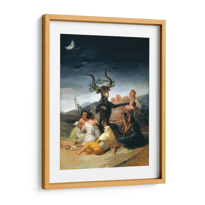 El aquelarre - Francisco de Goya | Cuadro decorativo de Canvas Lab