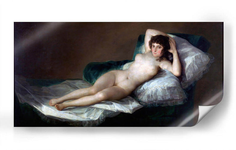 La maja desnuda - Francisco de Goya | Cuadro decorativo de Canvas Lab