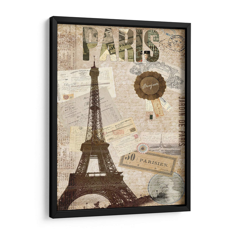 Tarjetas Postales De Paris Xiv - Sandy Lloyd | Cuadro decorativo de Canvas Lab