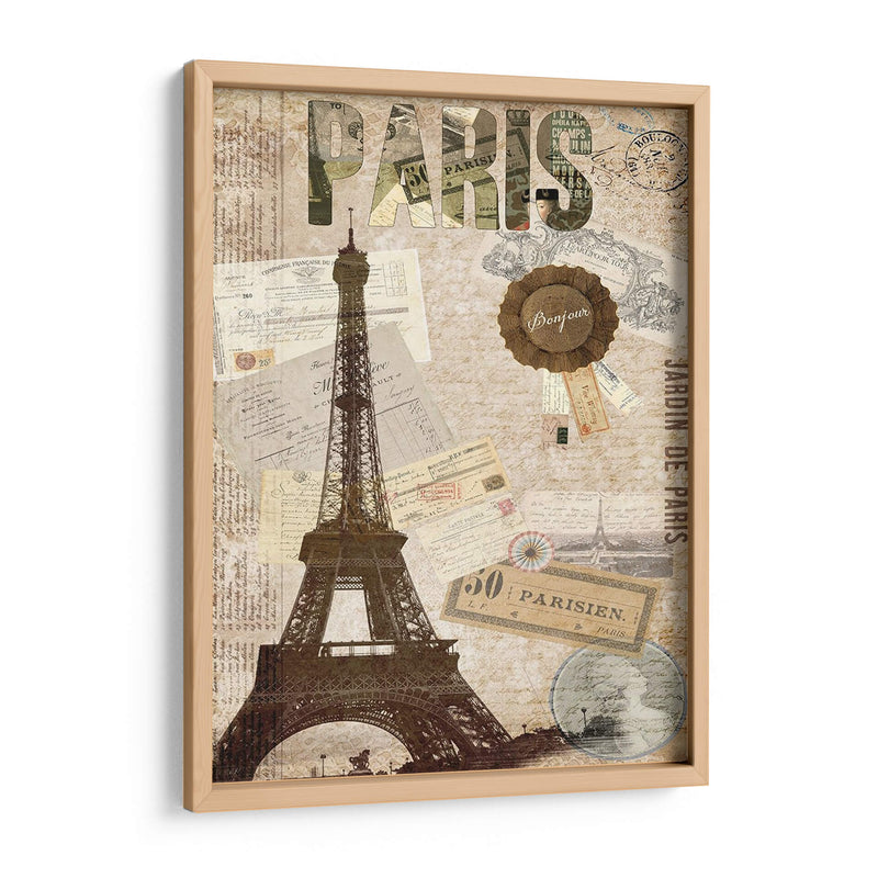 Tarjetas Postales De Paris Xiv - Sandy Lloyd | Cuadro decorativo de Canvas Lab