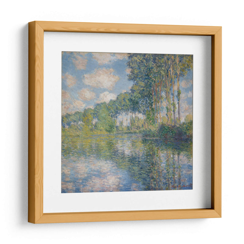 Álamos a la orilla del Epte - Claude O. Monet | Cuadro decorativo de Canvas Lab