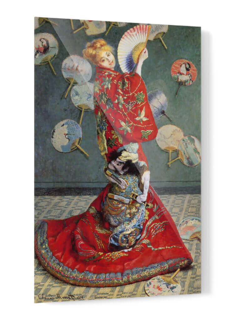 Camille Monet con traje japonés - Claude Monet | Cuadro decorativo de Canvas Lab