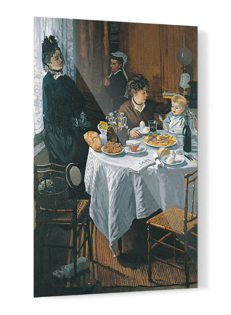 El almuerzo - Claude Monet | Cuadro decorativo de Canvas Lab