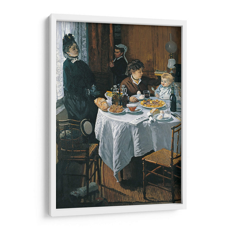 El almuerzo - Claude O. Monet | Cuadro decorativo de Canvas Lab