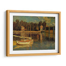 El puente ferroviario de Argenteuil - Claude O. Monet | Cuadro decorativo de Canvas Lab
