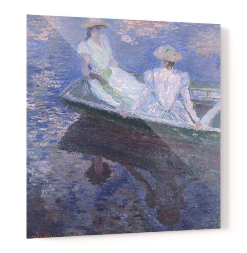 En el bote - Claude Monet | Cuadro decorativo de Canvas Lab