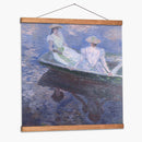 En el bote - Claude O. Monet | Cuadro decorativo de Canvas Lab
