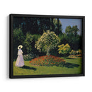 Jeanne-Marguerite Lecadre en el jardín - Claude O. Monet | Cuadro decorativo de Canvas Lab