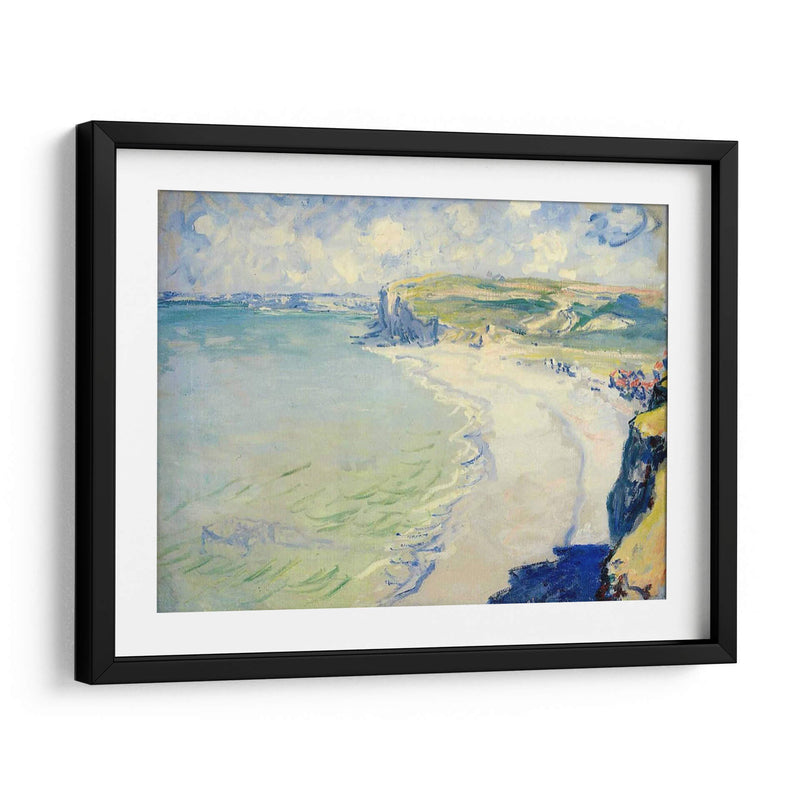La playa en Pourville - Claude O. Monet | Cuadro decorativo de Canvas Lab