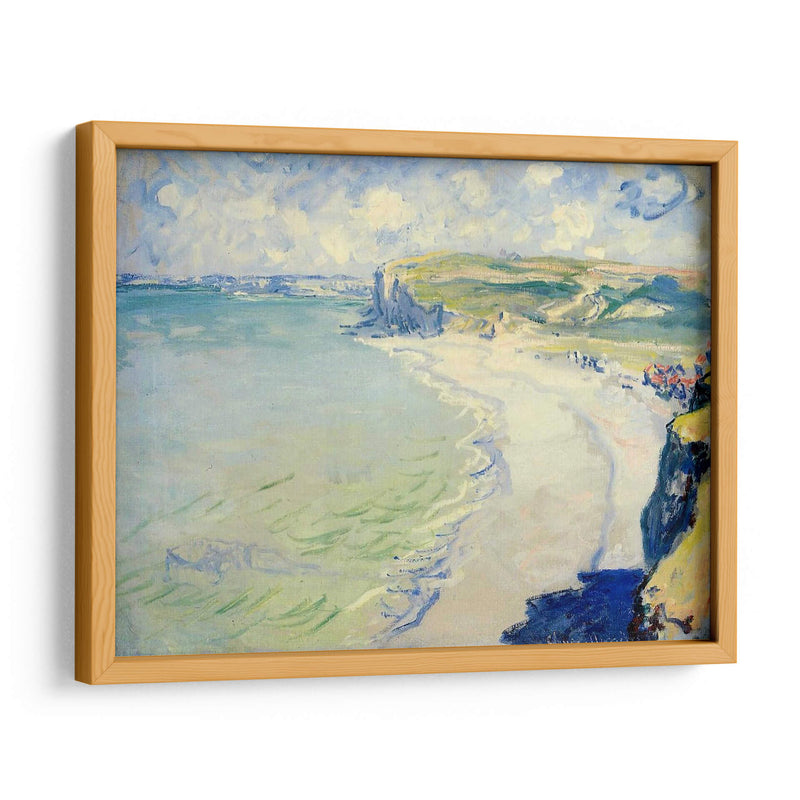 La playa en Pourville - Claude Monet | Cuadro decorativo de Canvas Lab