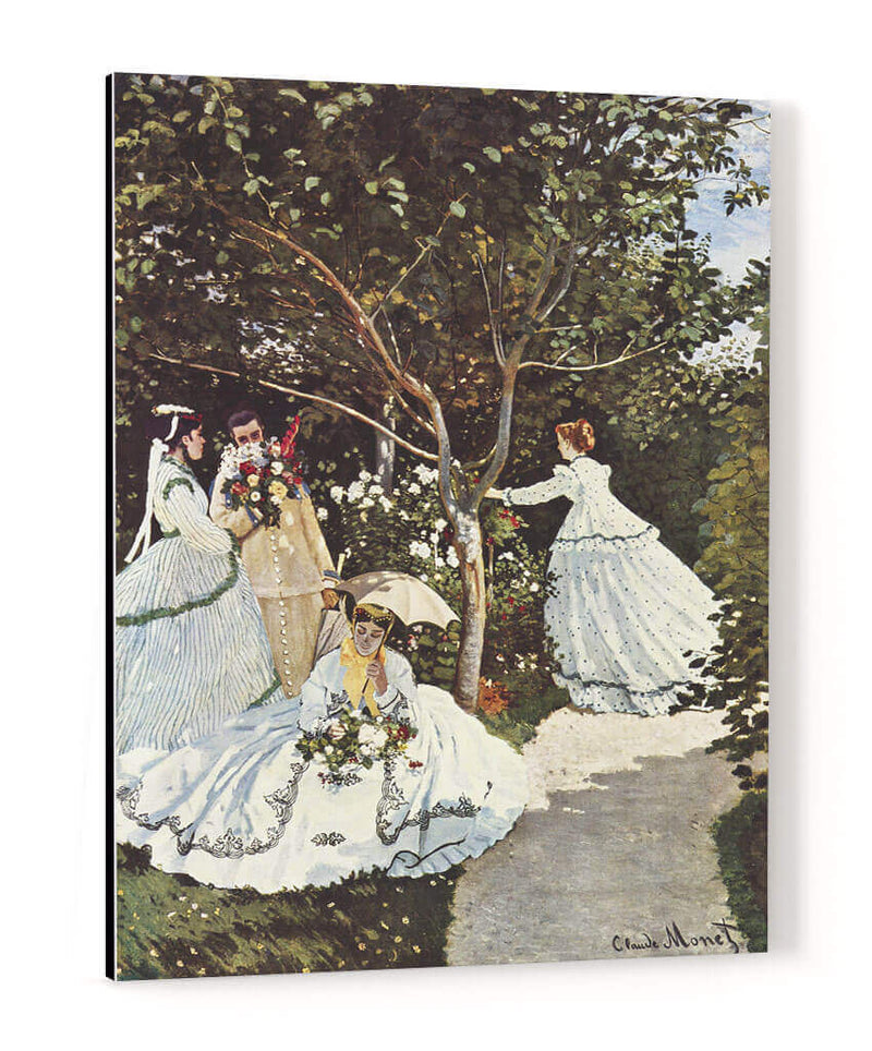 Mujeres en el jardín - Claude Monet | Cuadro decorativo de Canvas Lab