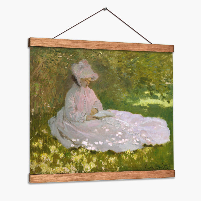 Primavera - Claude O. Monet | Cuadro decorativo de Canvas Lab