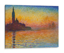 San Giorgio Maggiore durante el crepúsculo - Claude O. Monet | Cuadro decorativo de Canvas Lab