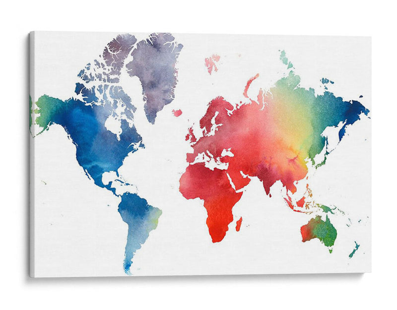 Mundo Arco Iris - Grace Popp | Cuadro decorativo de Canvas Lab