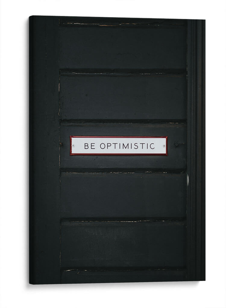 Optimismo | Cuadro decorativo de Canvas Lab