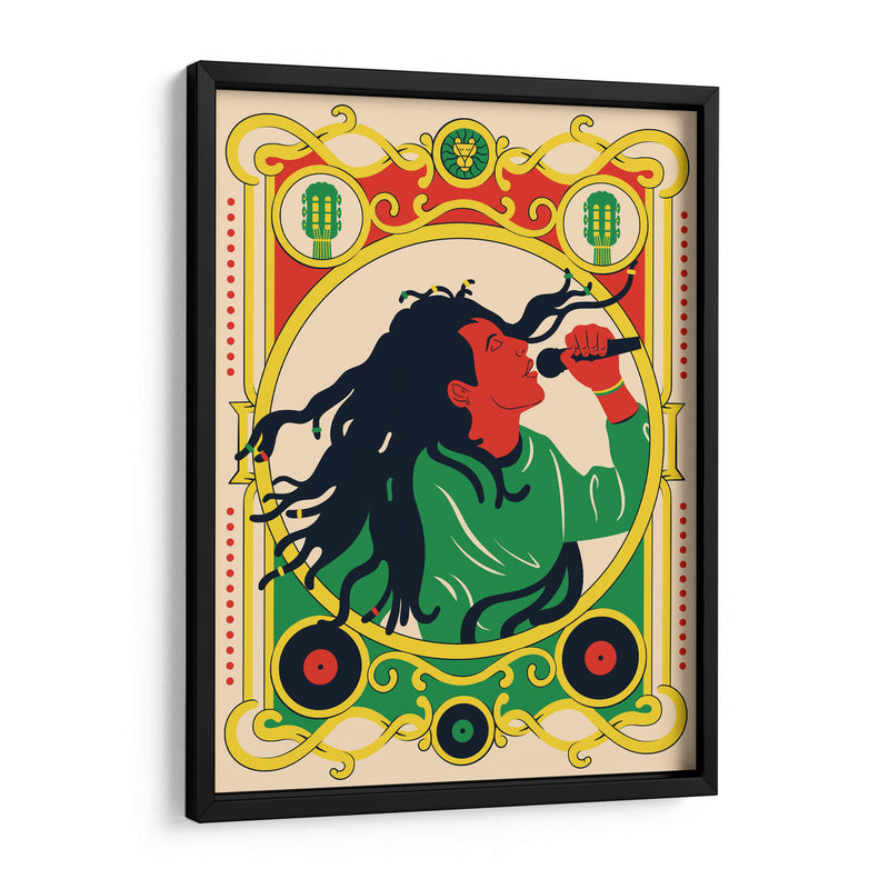 Música reggae - Najesi | Cuadro decorativo de Canvas Lab
