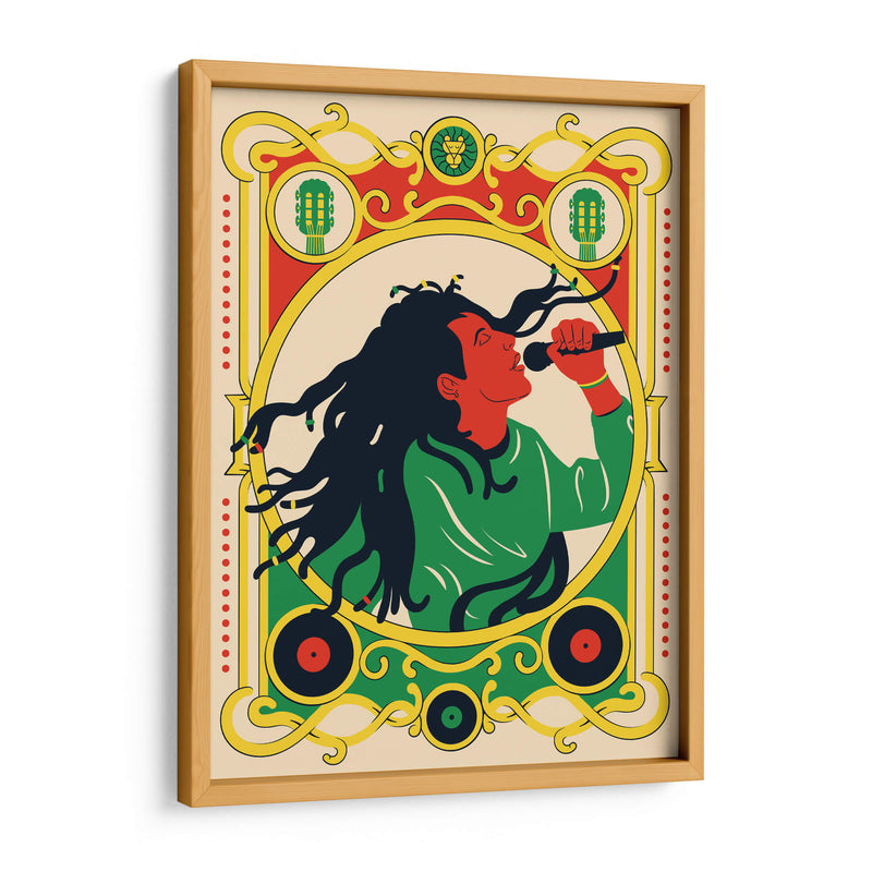 Música reggae - Najesi | Cuadro decorativo de Canvas Lab