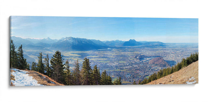 Salzburgo visto desde Gaisberg | Cuadro decorativo de Canvas Lab