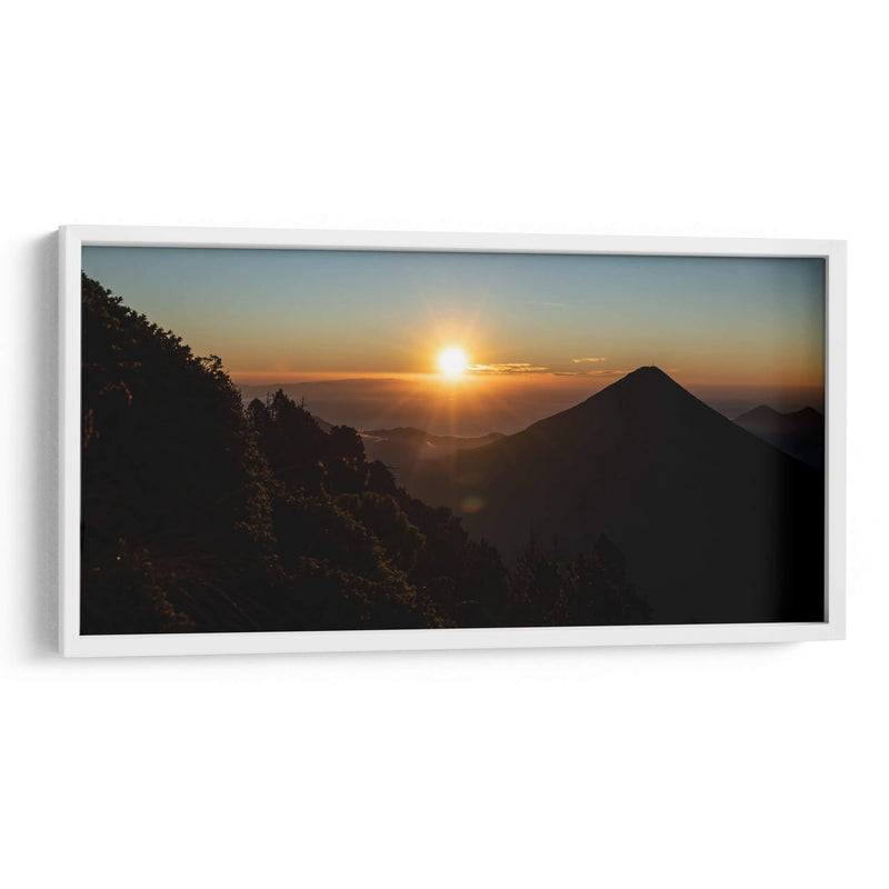 Acatenango Sunrise - Rev | Cuadro decorativo de Canvas Lab