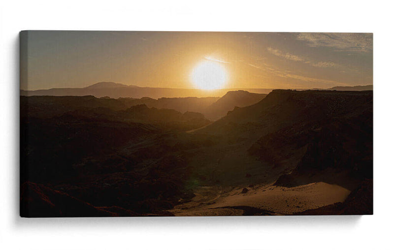 Atacama Sunset - Rev | Cuadro decorativo de Canvas Lab
