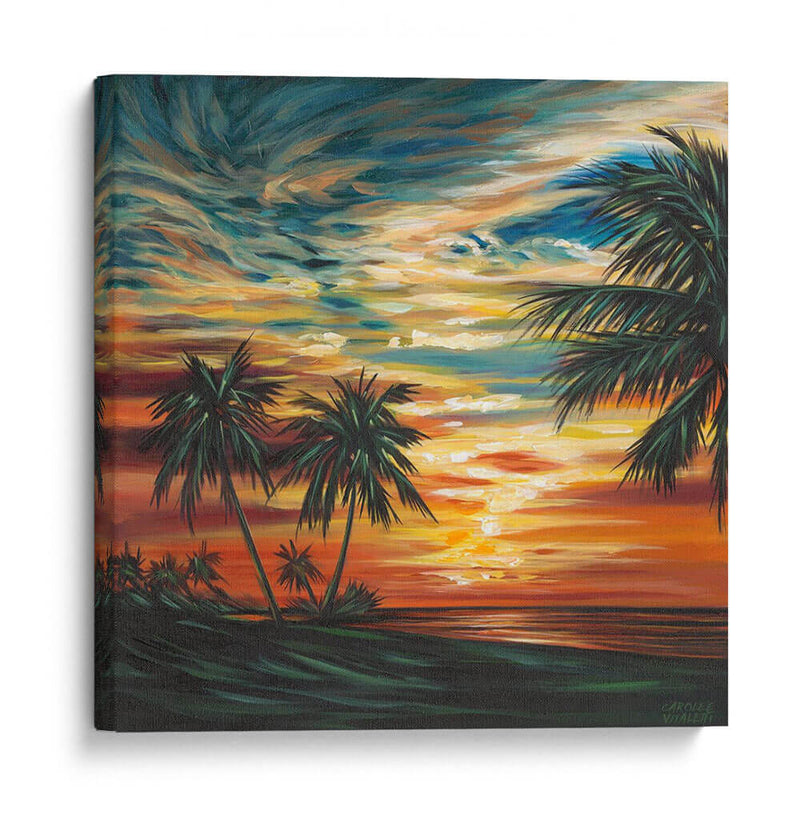 Impresionante Puesta De Sol Tropical I - Carolee Vitaletti | Cuadro decorativo de Canvas Lab