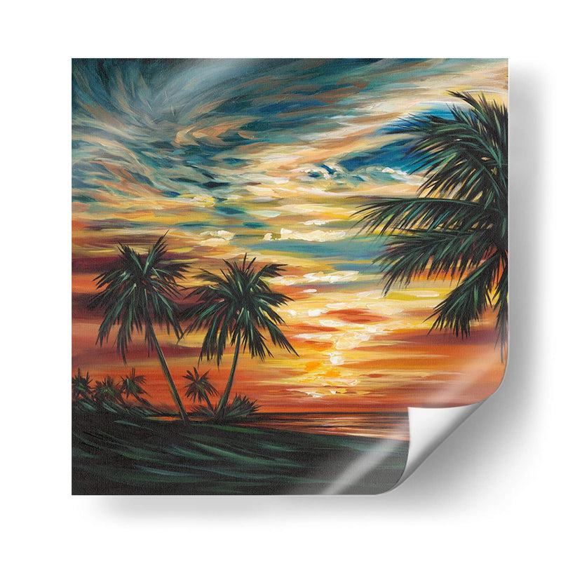 Impresionante Puesta De Sol Tropical I - Carolee Vitaletti | Cuadro decorativo de Canvas Lab