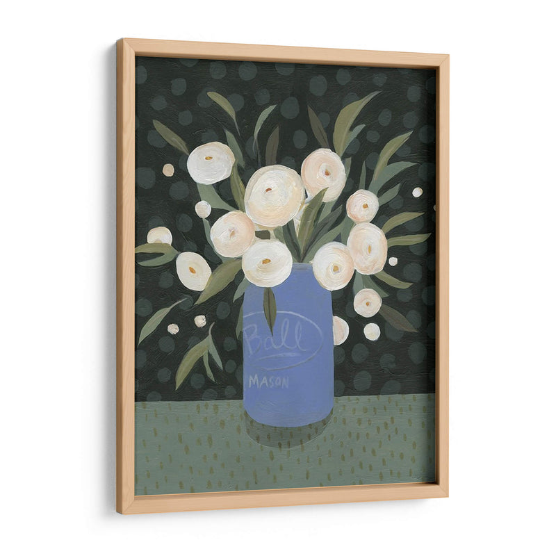 Mason Jar Bouquet I - Emma Scarvey | Cuadro decorativo de Canvas Lab