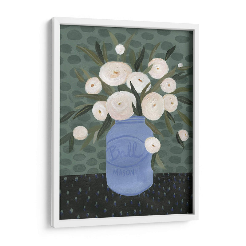 Mason Jar Bouquet Iv - Emma Scarvey | Cuadro decorativo de Canvas Lab