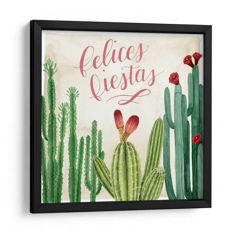 Cactus De Navidad Ii - Grace Popp | Cuadro decorativo de Canvas Lab