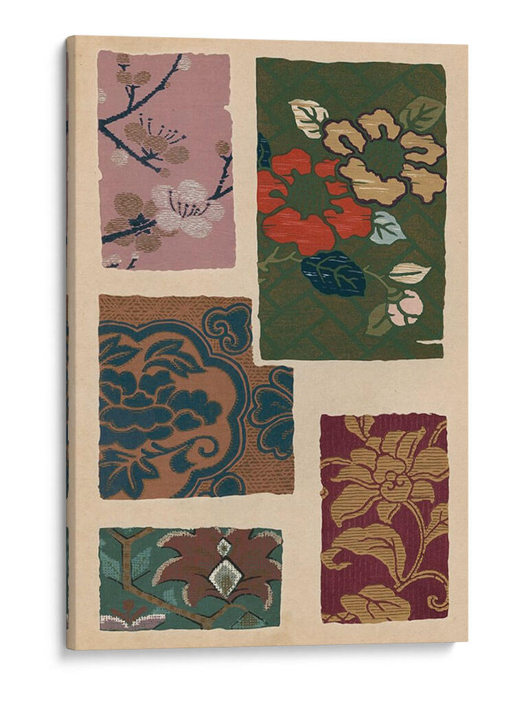 Diseño Textil Japonés Ii - Ema Seizan | Cuadro decorativo de Canvas Lab