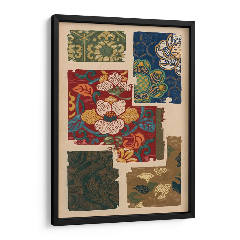 Diseño Textil Japonés Iv - Ema Seizan | Cuadro decorativo de Canvas Lab