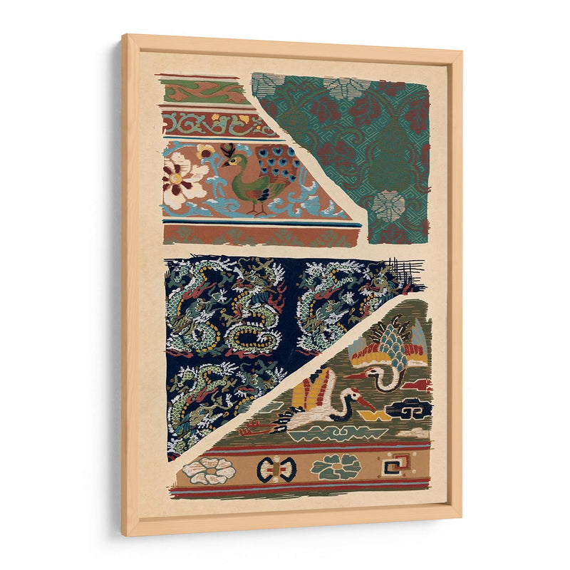 Diseño Textil Japonés Vi - Ema Seizan | Cuadro decorativo de Canvas Lab