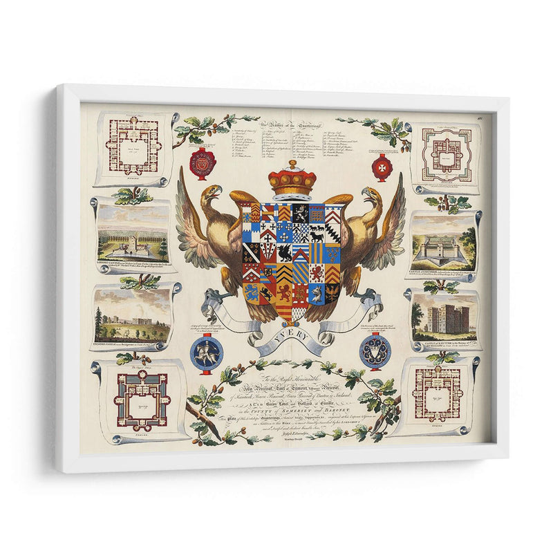 Baronagium Genealogicum - Sir William Segar | Cuadro decorativo de Canvas Lab