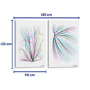 Sorpresa y Alas - Set de 2 - Gina Villalobos - Cuadro decorativo | Canvas Lab