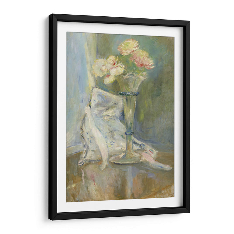 Anémonas rosadas - Berthe Morisot | Cuadro decorativo de Canvas Lab