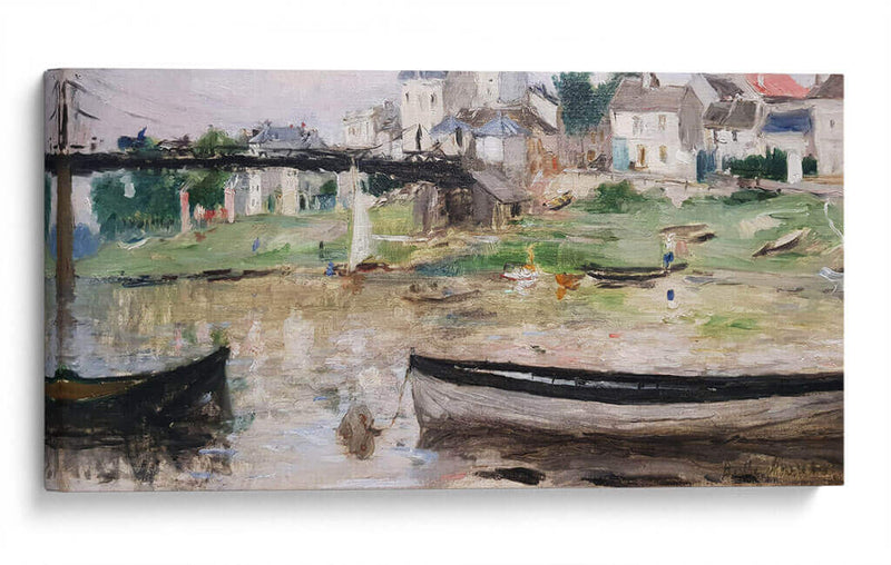 Barcas sobre el Sena - Berthe Morisot | Cuadro decorativo de Canvas Lab
