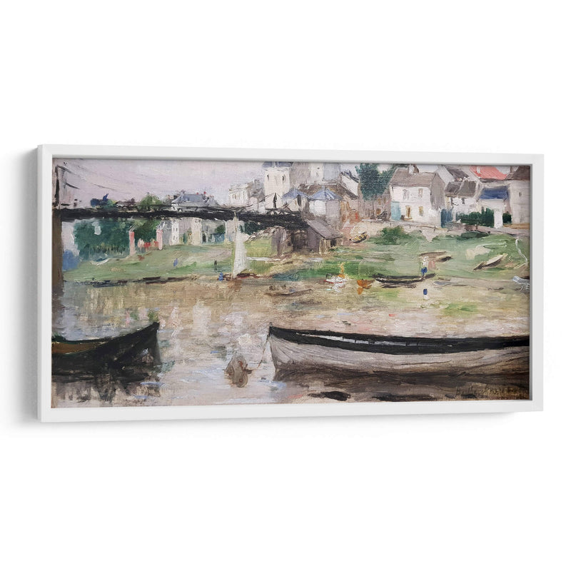 Barcas sobre el Sena - Berthe Morisot | Cuadro decorativo de Canvas Lab