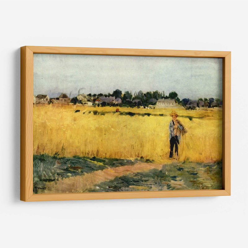 Campos de trigo - Berthe Morisot | Cuadro decorativo de Canvas Lab