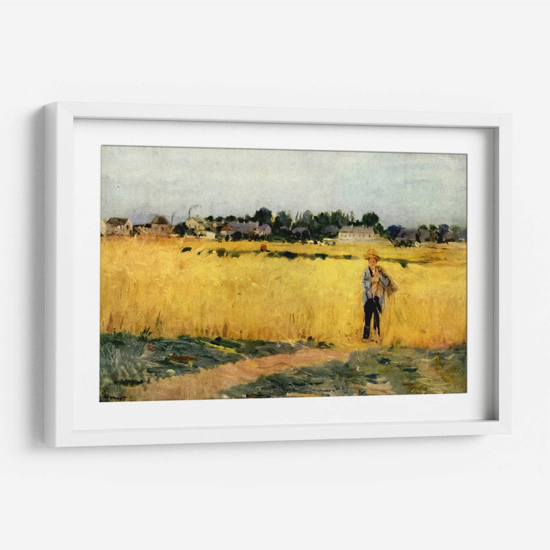 Campos de trigo - Berthe Morisot | Cuadro decorativo de Canvas Lab