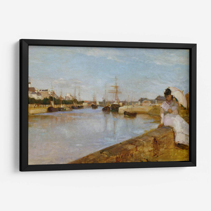 El puerto de Lorient - Berthe Morisot | Cuadro decorativo de Canvas Lab