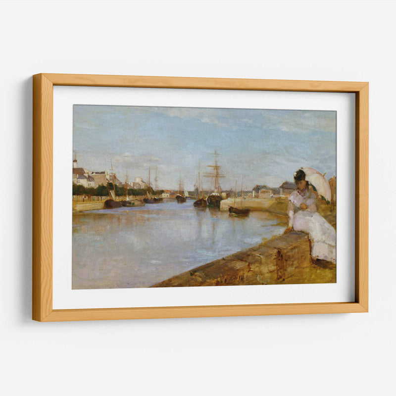 El puerto de Lorient - Berthe Morisot | Cuadro decorativo de Canvas Lab