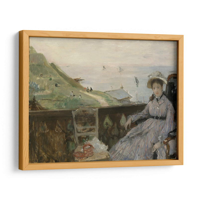 En la terraza - Berthe Morisot | Cuadro decorativo de Canvas Lab