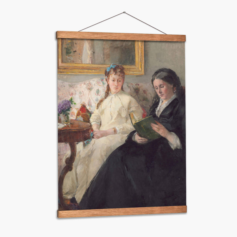 La hermana y la madre de la artista - Berthe Morisot | Cuadro decorativo de Canvas Lab